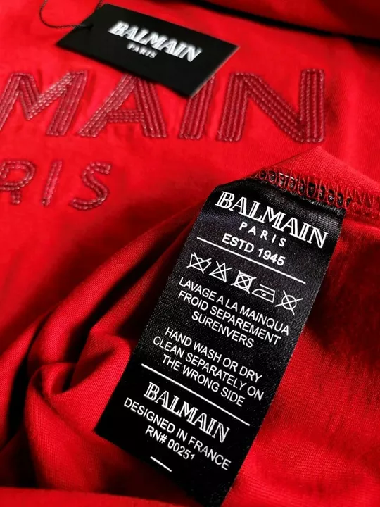 Balmain Tshirts uploaded by UNIQUE BRANDS CLOTHING COMPANY on 6/27/2022