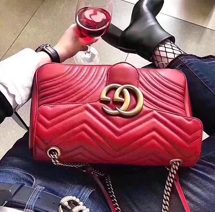 Post image ```Gucci
  Marmont
   In leather

10a copy
  Stylish
     Sling

With full branding 

With dust cover

Back In stock

Size 8”.11” apprx

Just 1899+$```2


For order or query WhatsApp me on 
6351546424