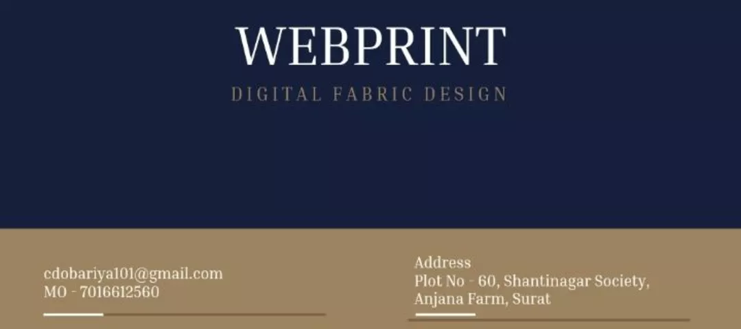Visiting card store images of Webprint