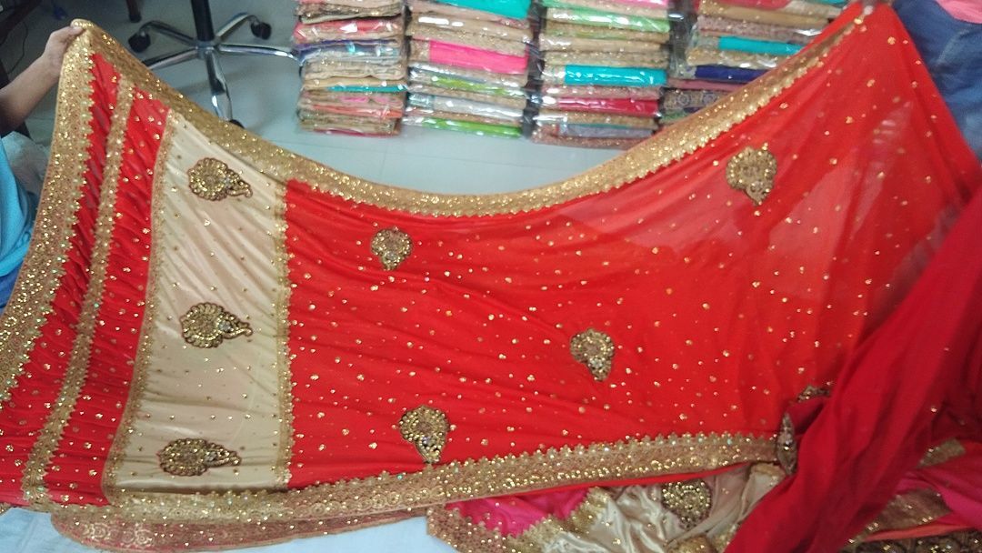 Langha Saree uploaded by business on 11/6/2020