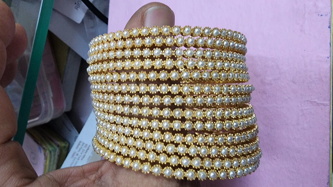Moti bangles  uploaded by business on 6/28/2022