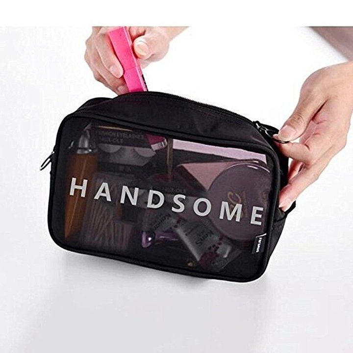 2Pcs Travel Handsome Etc Cosmetics Makeup Vanity Toiletry Travel Pouch

 uploaded by Wholestock on 11/6/2020