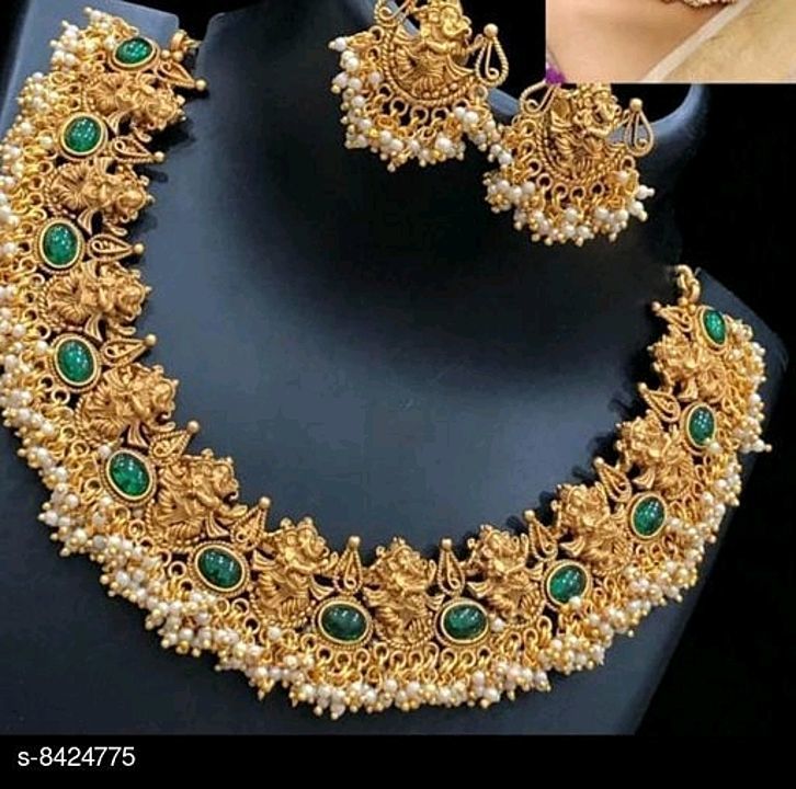 Temple jewellery necklace uploaded by business on 11/6/2020