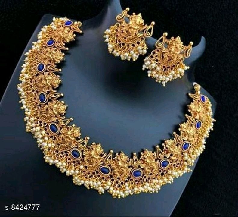 Temple jewellery necklace uploaded by business on 11/6/2020