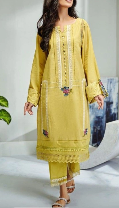 Pakistani suit collection stitch and unstitch soon launching  u can book your orders. uploaded by business on 6/28/2022