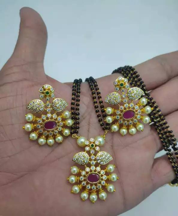 Mangal sutra uploaded by Sai jewellery on 6/28/2022