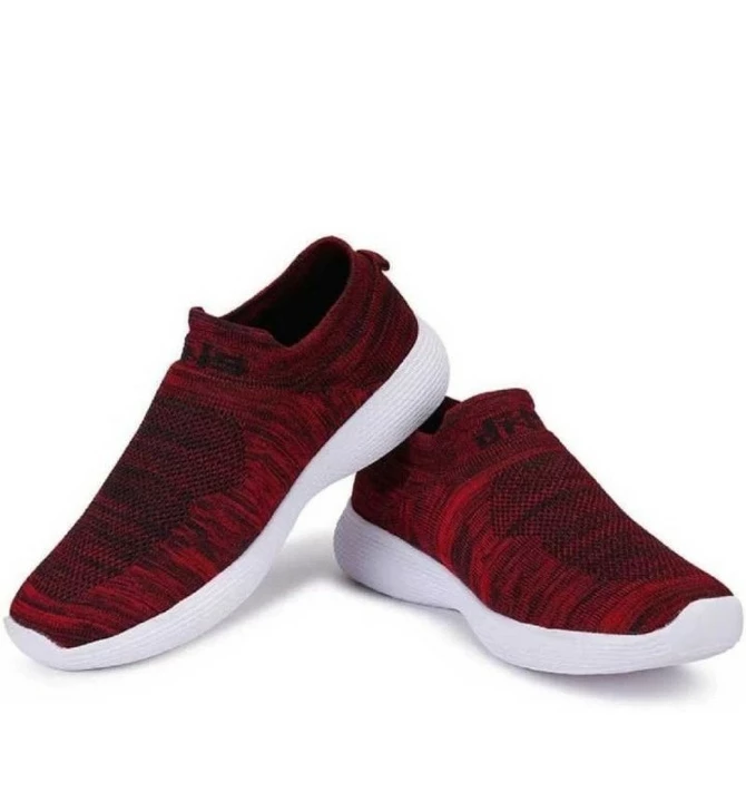 Lazy21 🥳 Synthetic Leather Red ♥ Comfort And Fashionable Slip On Casual Daily Wear Shoes 👟 For Men uploaded by .lazy21.com on 6/28/2022