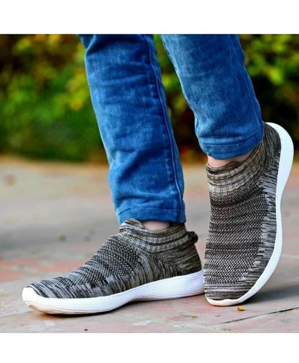 Lazy21 Synthetic Leather Grey Comfort And Fashionable Trendy Slip On shoe for Men 😍🥳 uploaded by .lazy21.com on 6/28/2022