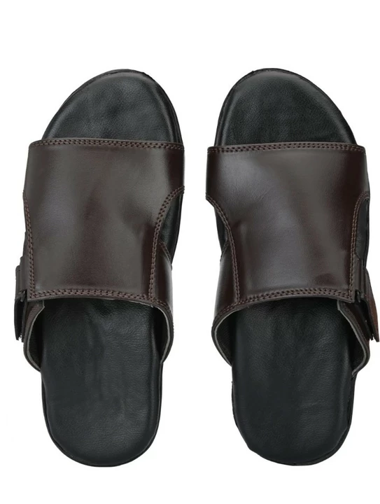 📣🎉Lazy21 Synthetic Leather Brown 🤎 Comfort And Slip On Slippers And Chappal For Men 😍🥳 uploaded by www.lazy21.com on 6/28/2022