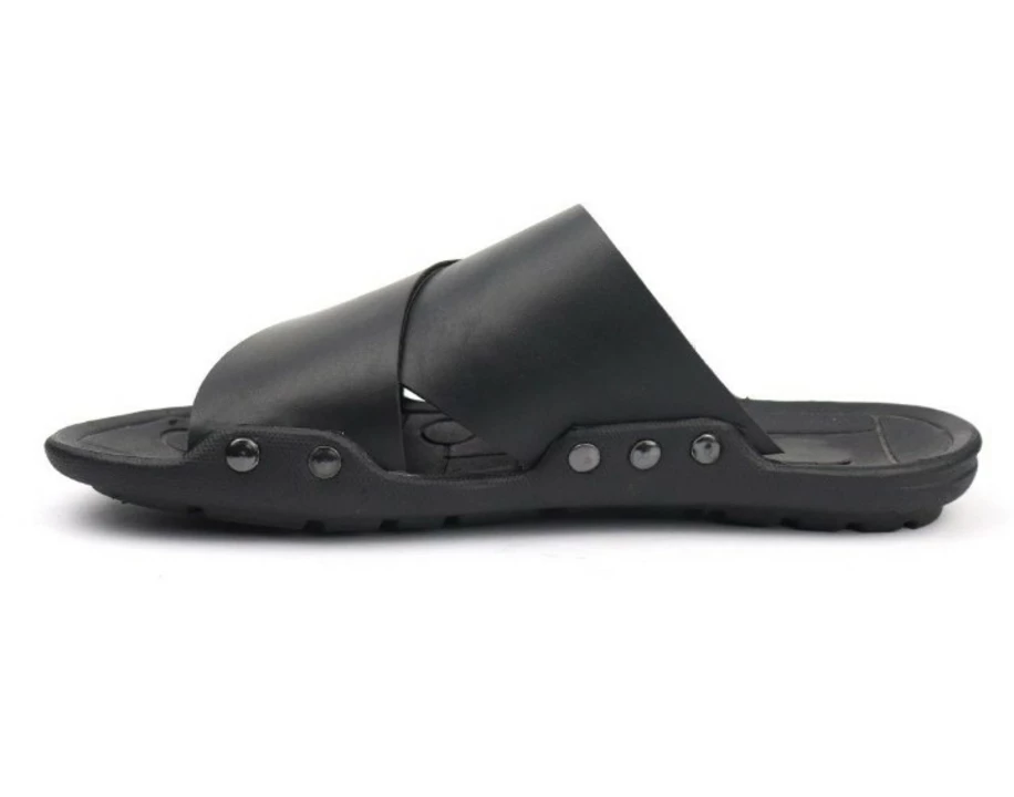 🎉🎉Lazy21 Synthetic Leather Black 🖤 Comfort And Slip On Slippers And Chappal For Men 😍🥳 uploaded by .lazy21.com on 6/28/2022