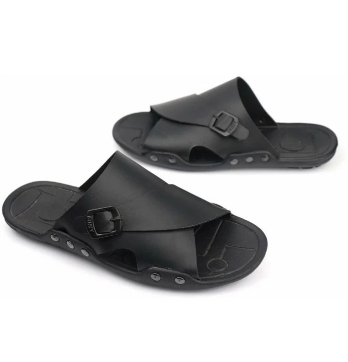 🎉🎉Lazy21 Synthetic Leather Black 🖤 Comfort And Slip On Slippers And Chappal For Men 😍🥳 uploaded by www.lazy21.com on 6/28/2022