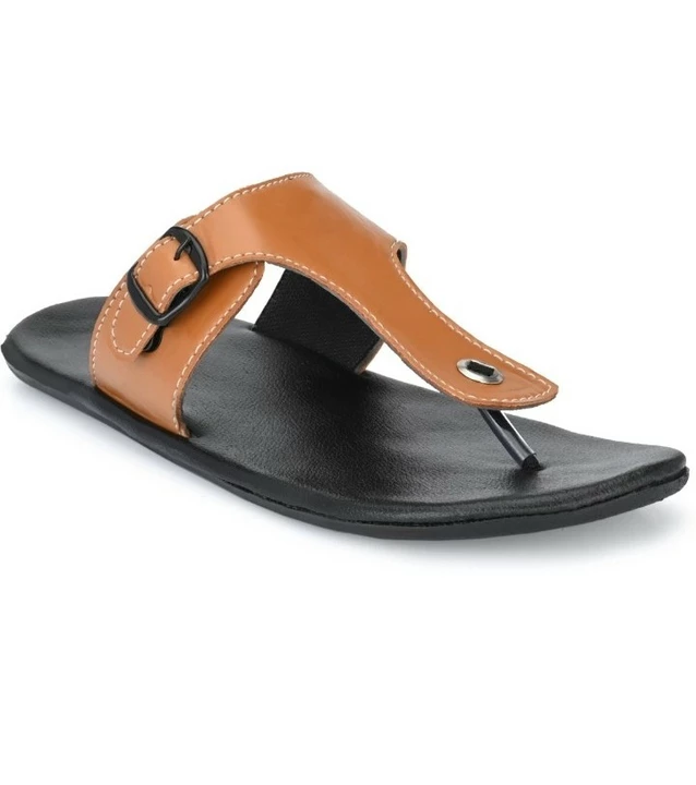🎉🎉Lazy21 Synthetic Leather Tan 🤎 Comfort And Slip On Slippers And Chappal For Men 😍🥳 uploaded by .lazy21.com on 6/28/2022