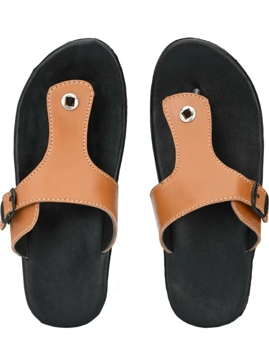🎉🎉Lazy21 Synthetic Leather Tan 🤎 Comfort And Slip On Slippers And Chappal For Men 😍🥳 uploaded by www.lazy21.com on 6/28/2022
