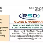 Business logo of Rsd glass hardware