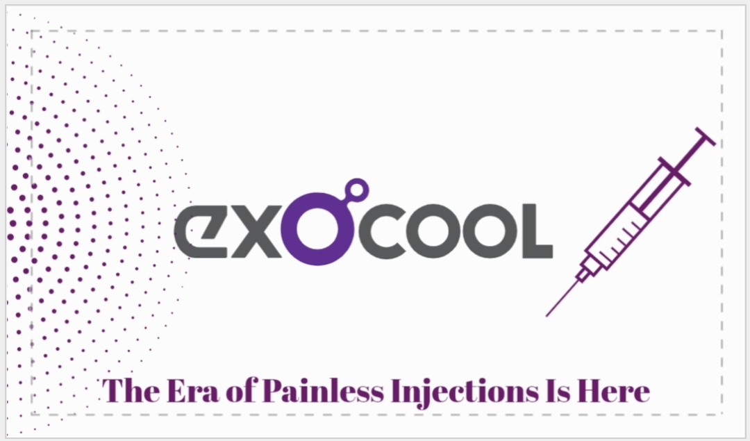 Post image A Revolutionary Pain-Numbing Device
With Exocool, say goodbye to the fear, pain and discomfort of the sharp prick of injection needles. Its cryo-numbing mechanism numbs the area of application in just 8-10 seconds without the use of any medicines or chemicals. Thus, making an injection practically painless. Exocool is made for diverse applications across pediatrics, cosmetic procedures, pathology labs, clinics and at-home use too. All you need to do is – freeze it, apply it to the area of injection, and inject it.