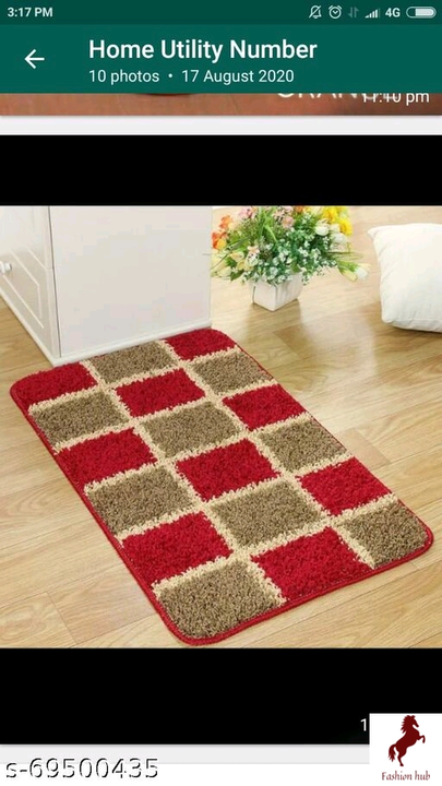 Catalog Name:* Fancy Doormats uploaded by Fashion hub on 6/28/2022