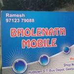 Business logo of Bholenath mobile and accessories
