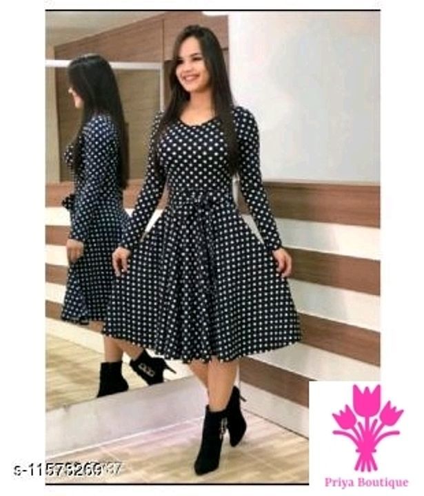 Post image Catalog Name:*Trendy Drishya Kurtis*
Fabric: Poly Crepe
Sleeve Length: Long Sleeves
Pattern: Applique
Combo of: Single
Sizes:
XXS (Bust Size: 34 in, Size Length: 40 in) 
S (Bust Size: 38 in, Size Length: 40 in) 
XL (Bust Size: 44 in, Size Length: 40 in) 
XS (Bust Size: 36 in, Size Length: 40 in) 
L (Bust Size: 42 in, Size Length: 40 in) 
M (Bust Size: 40 in, Size Length: 40 in) 
XXXL (Bust Size: 48 in, Size Length: 40 in) 
XXL (Bust Size: 46 in, Size Length: 40 in) 

Dispatch: 2-3 Days
Easy Returns Available In Case Of Any Issue
*Proof of Safe Delivery! Click to know on Safety Standards of Delivery Partners- https://bit.ly/30lPKZF