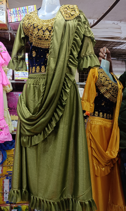 Saree Lacha uploaded by K KAMAL DRESSES  on 6/28/2022