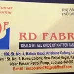 Business logo of R d fabrics