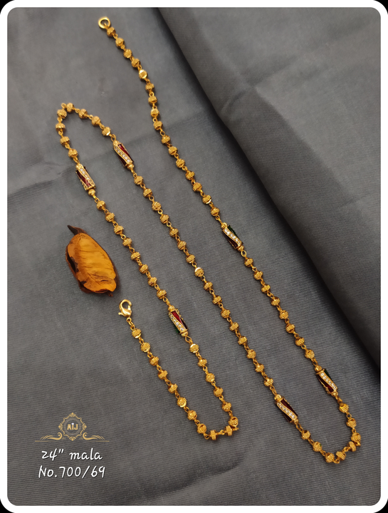 24" direct gold mala uploaded by business on 6/29/2022