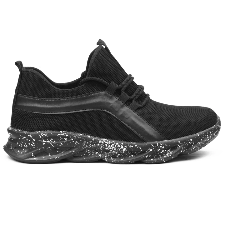 Lazy21 🥳 Synthetic Leather Black 🖤 Comfort And Fashionable Trendy Slip On Daily Wear Sports Shoes  uploaded by .lazy21.com on 6/29/2022