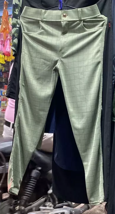 Mango check lower pant uploaded by business on 6/29/2022