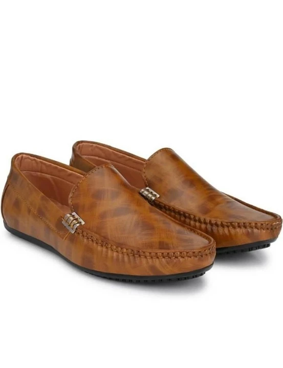 Lazy21 🤩 Synthetic Leather Tan 🤎 Comfort And Fashionable Trendy Slip On Loafers 🤩 For Men 😍🥳 uploaded by www.lazy21.com on 6/29/2022