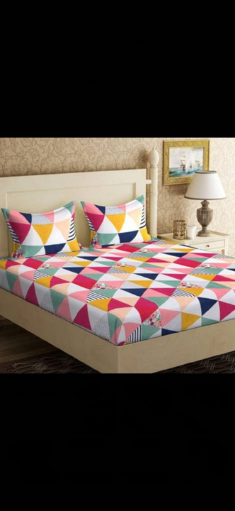 Doublebed bedsheet uploaded by Swapna collection on 6/29/2022