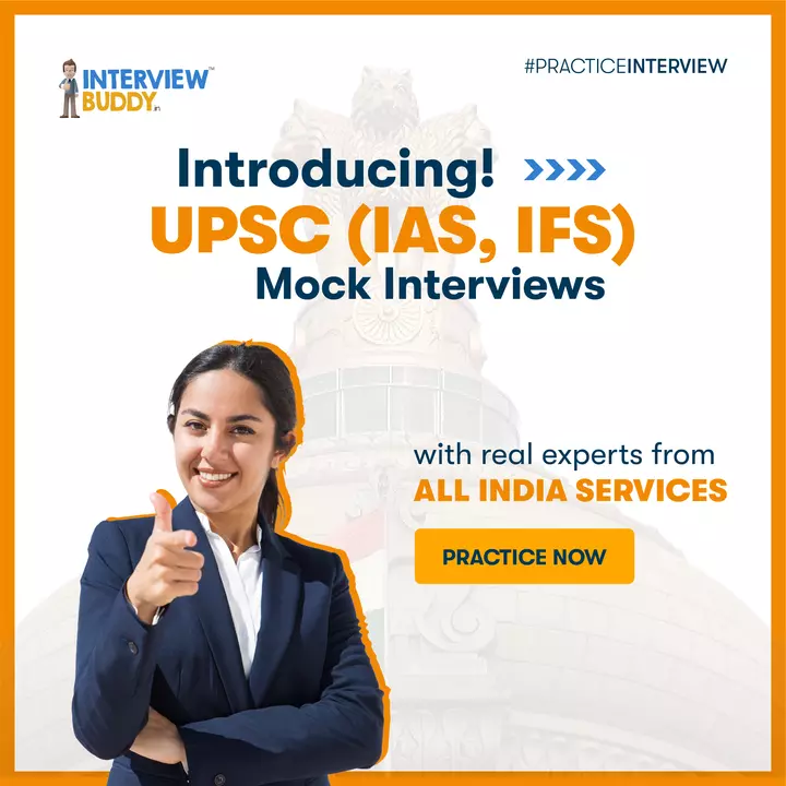 UPSC mock interviews with veterans  uploaded by InterviewBuddy on 6/29/2022