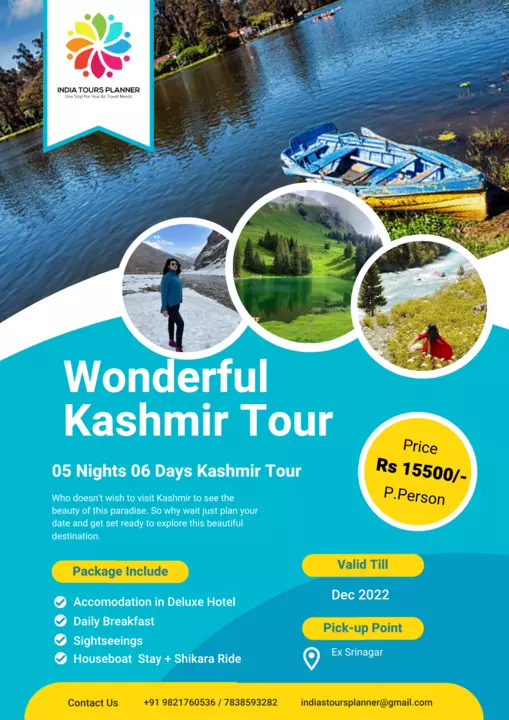 Post image Exciting Kashmir Travel