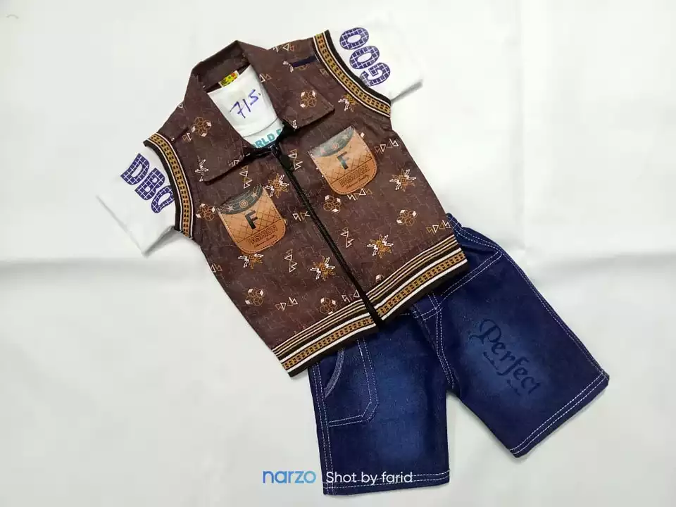 Product image of Kids 3 piece jacket set , price: Rs. 120, ID: kids-3-piece-jacket-set-6226fb5e