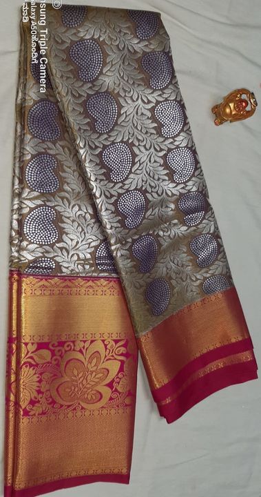Silk saree uploaded by Dhruva cloth marchant on 6/30/2022