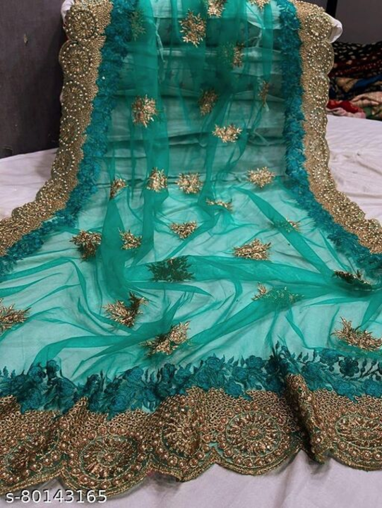  Net Bridal Sarees uploaded by business on 6/30/2022