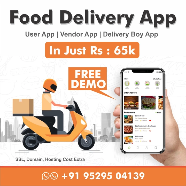Multivendor food delivery application development  uploaded by business on 6/30/2022