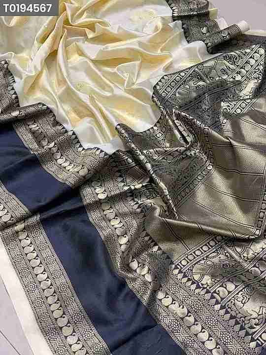Lichi silk saree uploaded by @cooldesigns143 on 11/7/2020