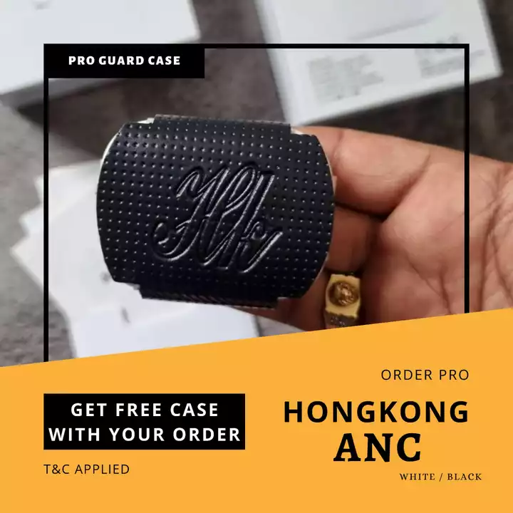 Airpod pro Anc working made in hongkong  uploaded by Vyapak on 6/30/2022