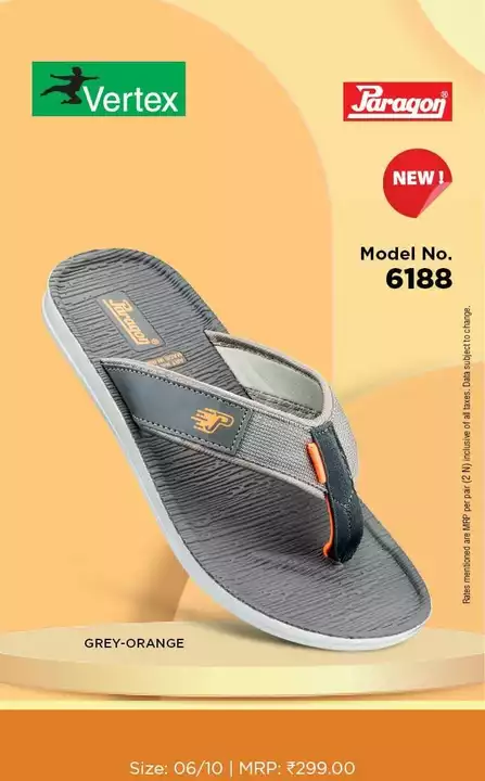 6188 paragon slippers uploaded by Shree Vinayak Corporations  on 6/30/2022