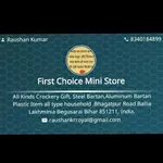 Business logo of First Choice
