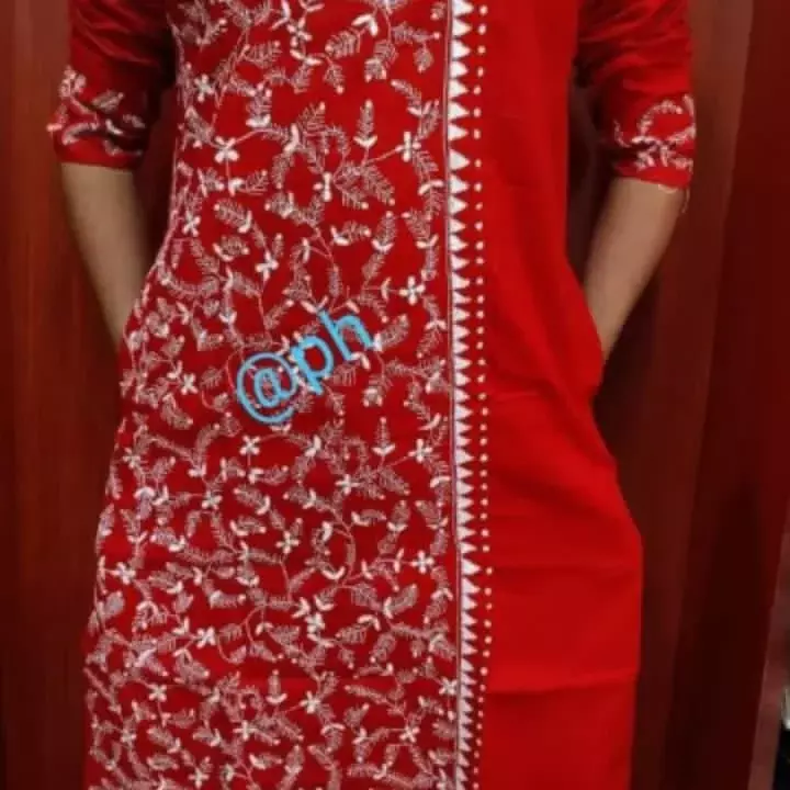 
*Pure cotton hand Katha stitch Punjabi*

*Size 38 to 48*

*Price - 870

 uploaded by Bishnupriya creations on 6/30/2022
