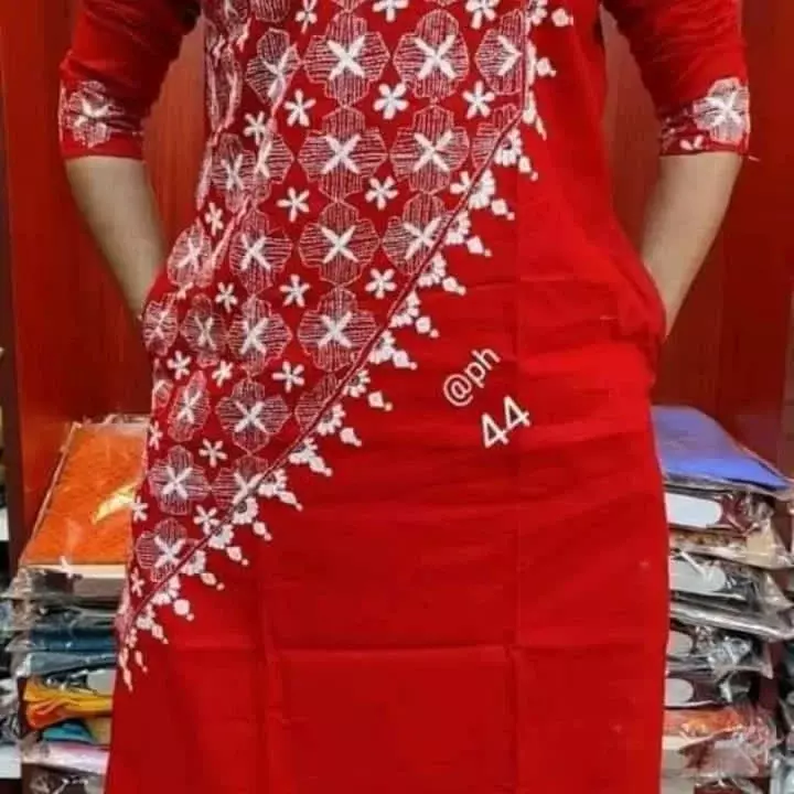 
*Pure cotton hand Katha stitch Punjabi*

*Size 38 to 48*

*Price - 870

 uploaded by Bishnupriya creations on 6/30/2022