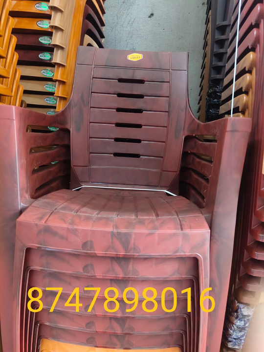 Virat plastic chair with arm  uploaded by business on 7/1/2022