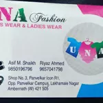 Business logo of UNA fashion