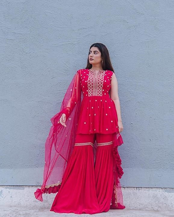 Sharara set @all_creationss uploaded by business on 11/7/2020