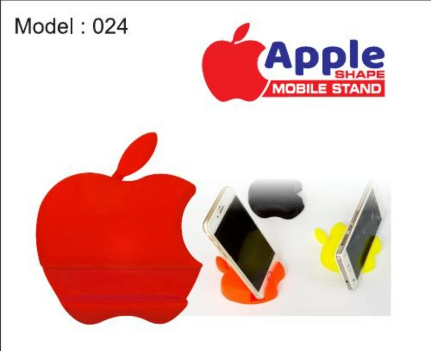 Apple shaped Mobile Multicolored Stand uploaded by Deesha Collection on 7/1/2022
