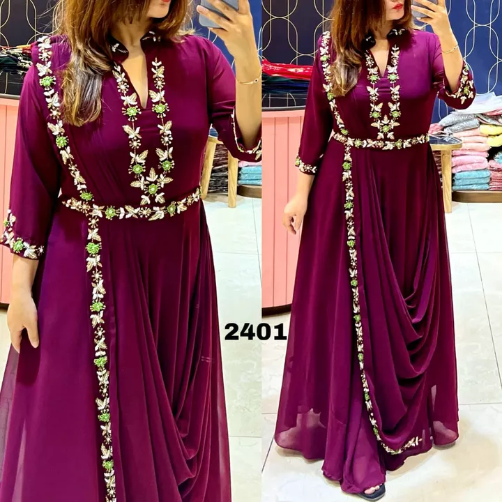 Designer dress uploaded by Aanvi fab on 7/1/2022