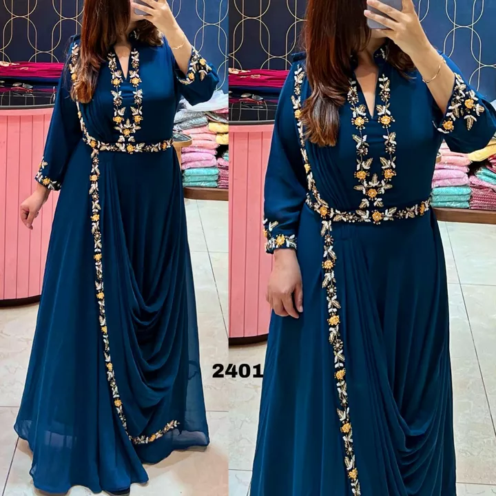 Designer dress uploaded by Aanvi fab on 7/1/2022