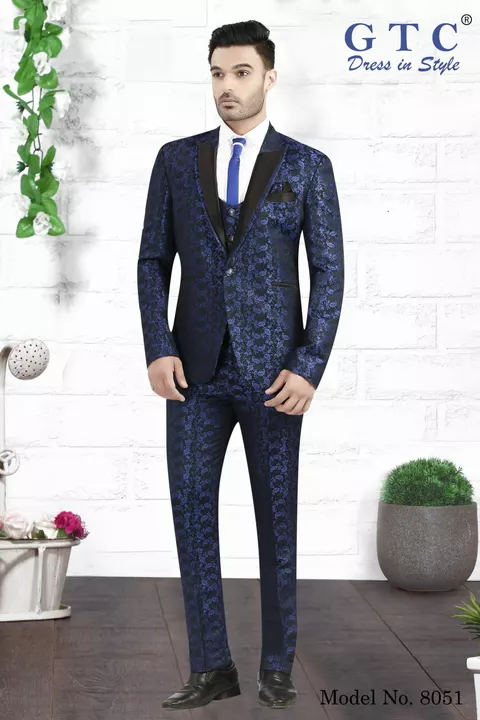 Dapper GTC- 5-piece Designer Men Suit uploaded by AMBE COLLECTIONS  on 7/1/2022