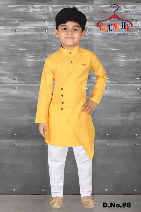 Crunchy kids kurta payjama set uploaded by H Kumar Manufacturer on 7/1/2022