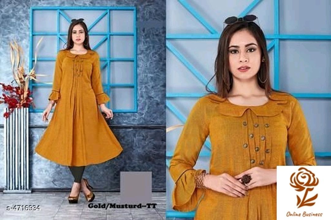 Charvi Alluring Kurtis uploaded by Online business on 11/7/2020